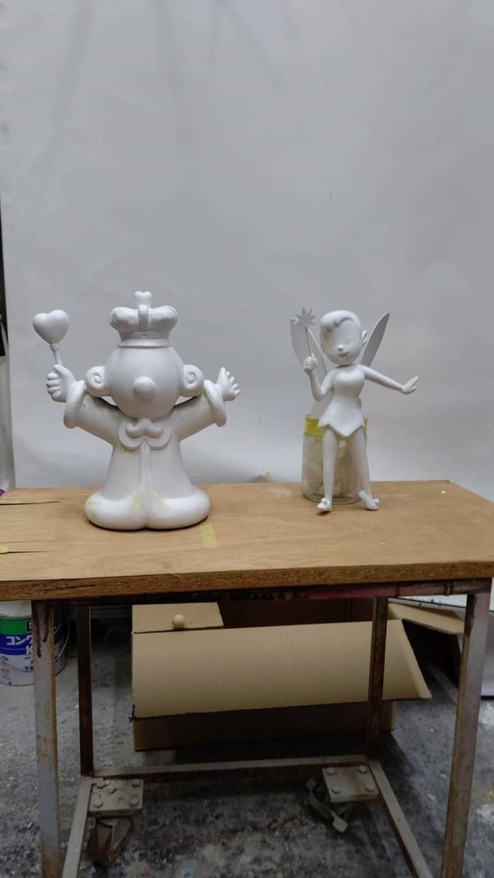 人形、キャラクター、フィギュア 石粉粘土 FRP造形 | 制作事例 | 大阪